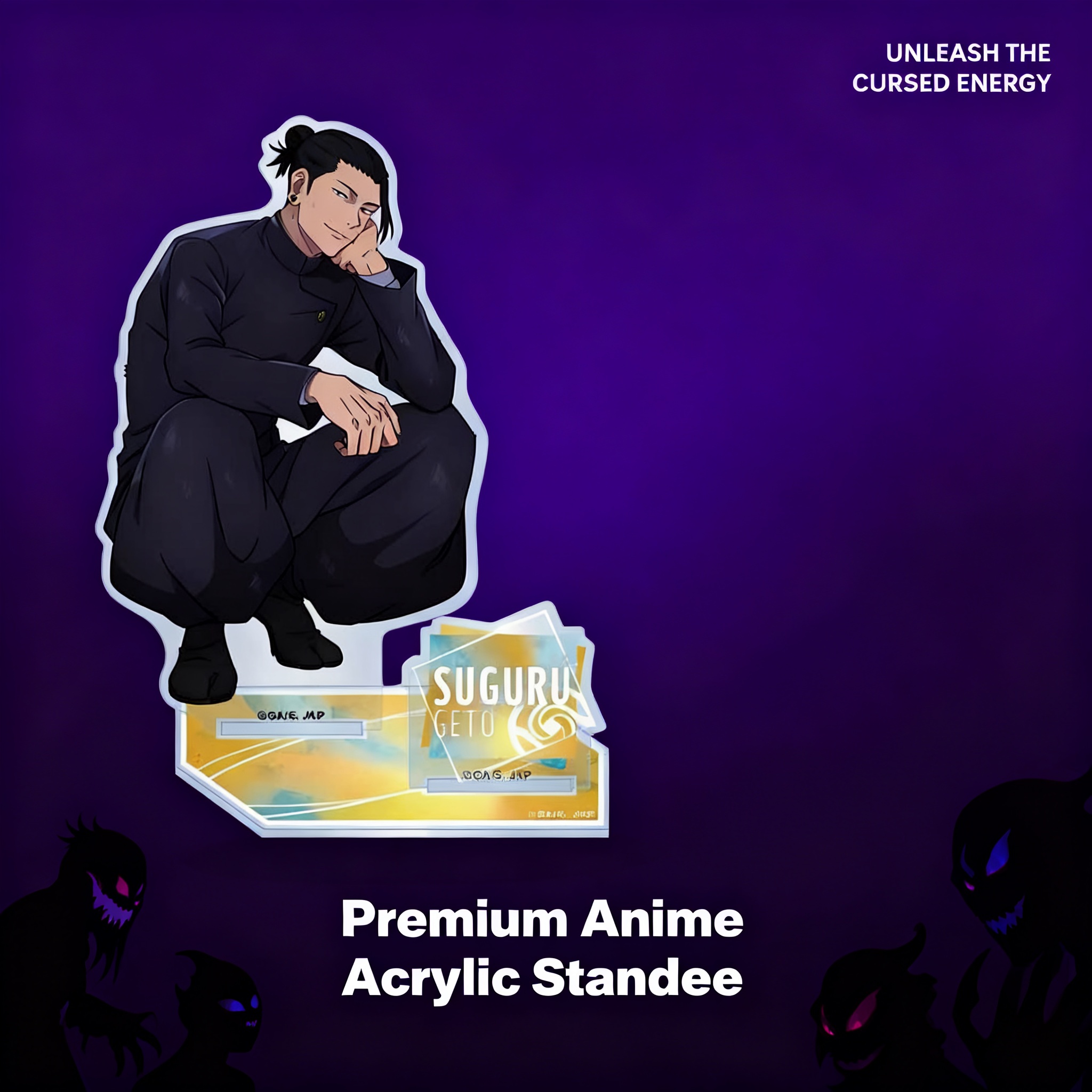 Anime Convention Merchandise - مجسمات أكريليك أنمي قابلة للعرض من