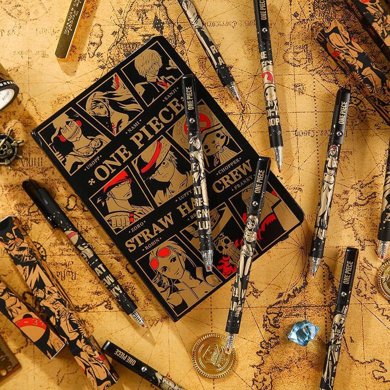 Anime Merchandise Box Set - منتجات أنمي ون بيس، قلم حبر