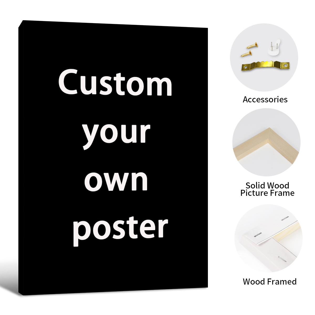 Art Print Framed - ملصقات مخصصة مؤطرة للجدران، صور عائلية
