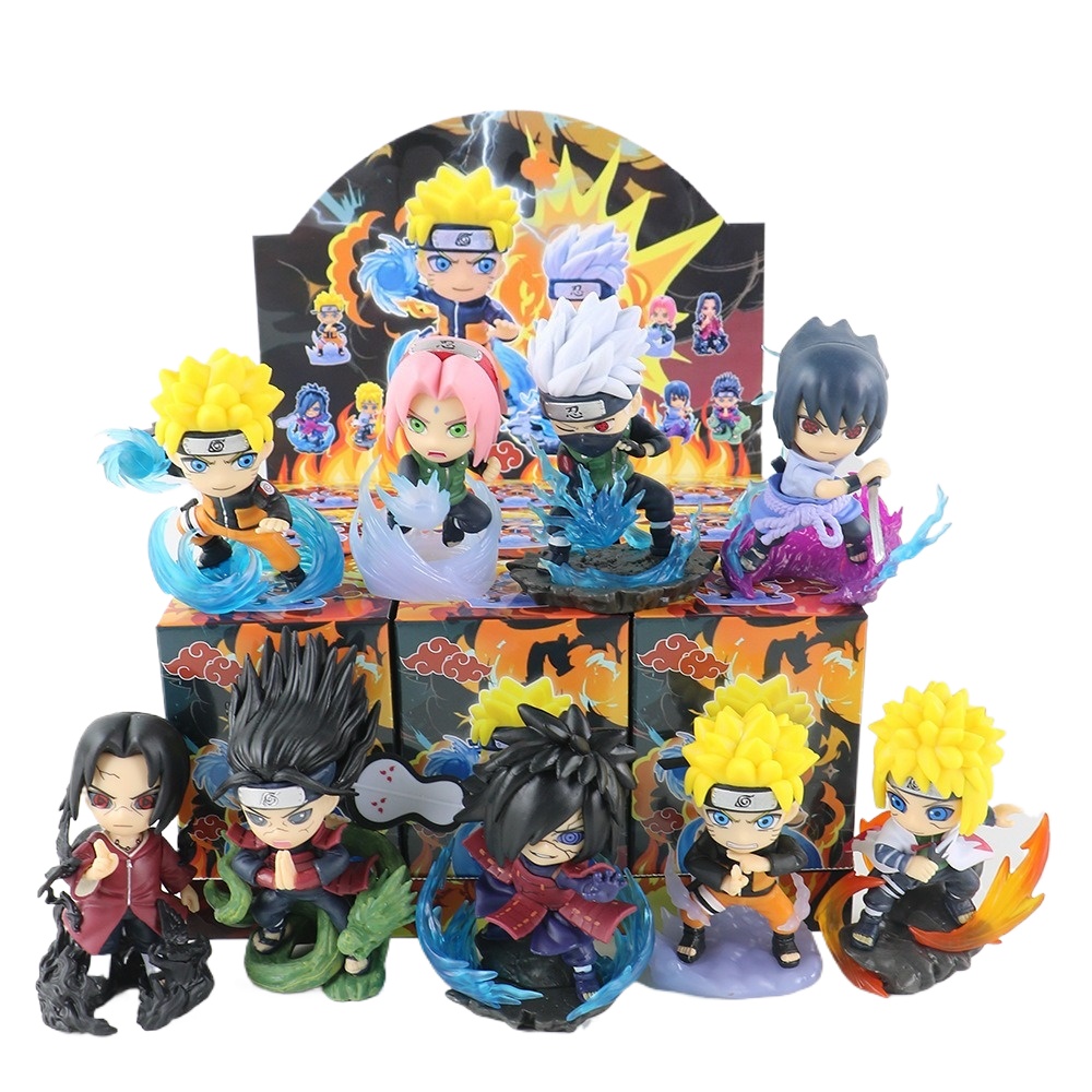 Anime Merchandise Box Set - 1-9 أنماط من شخصيات ناروتو بنسخة