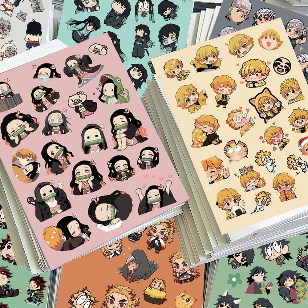 Sticker Sheet Set - 24 قطعة من ملصقات حماية الشاشة