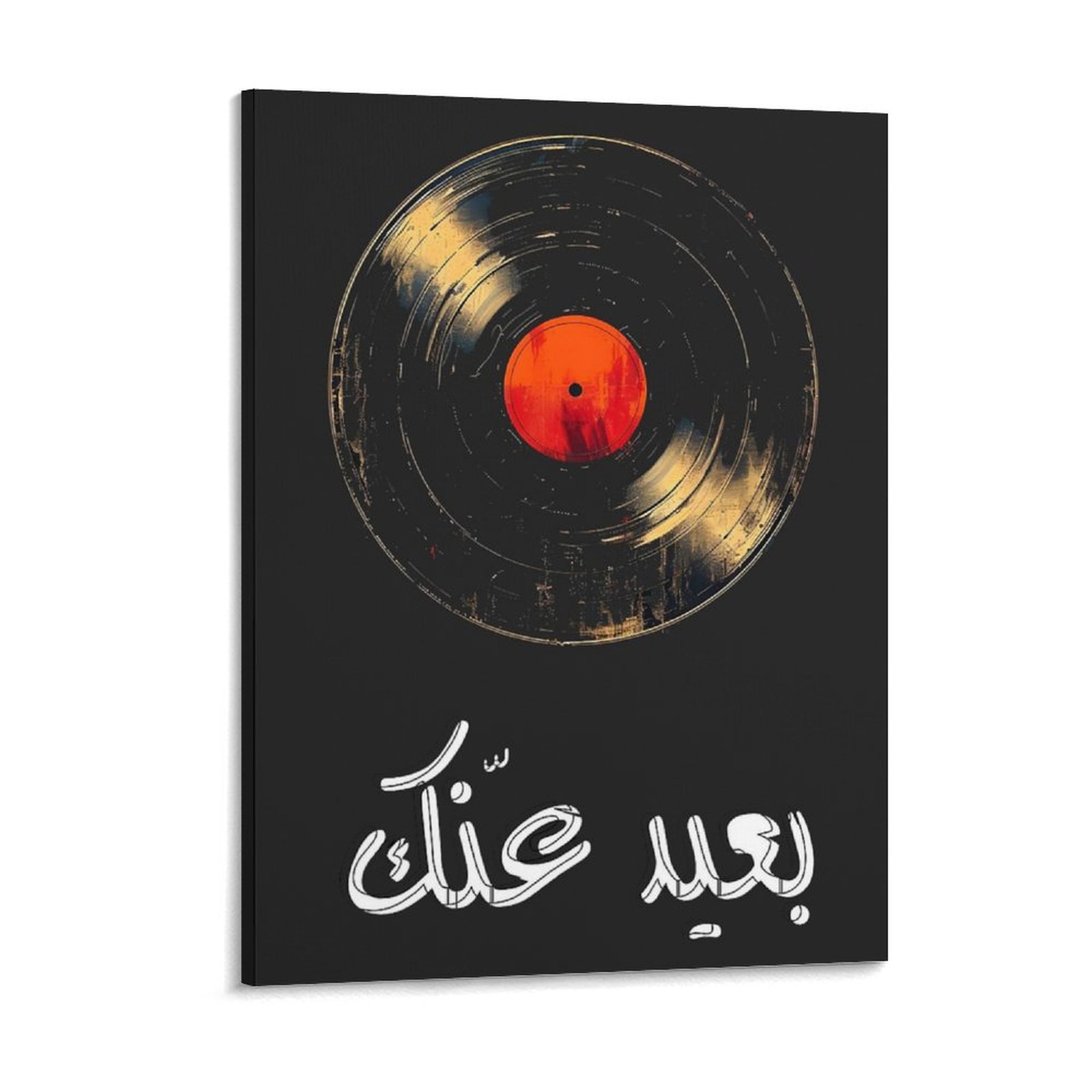 Art Print Framed - Um Kulthum قماش اللوحة الملصقات مصر