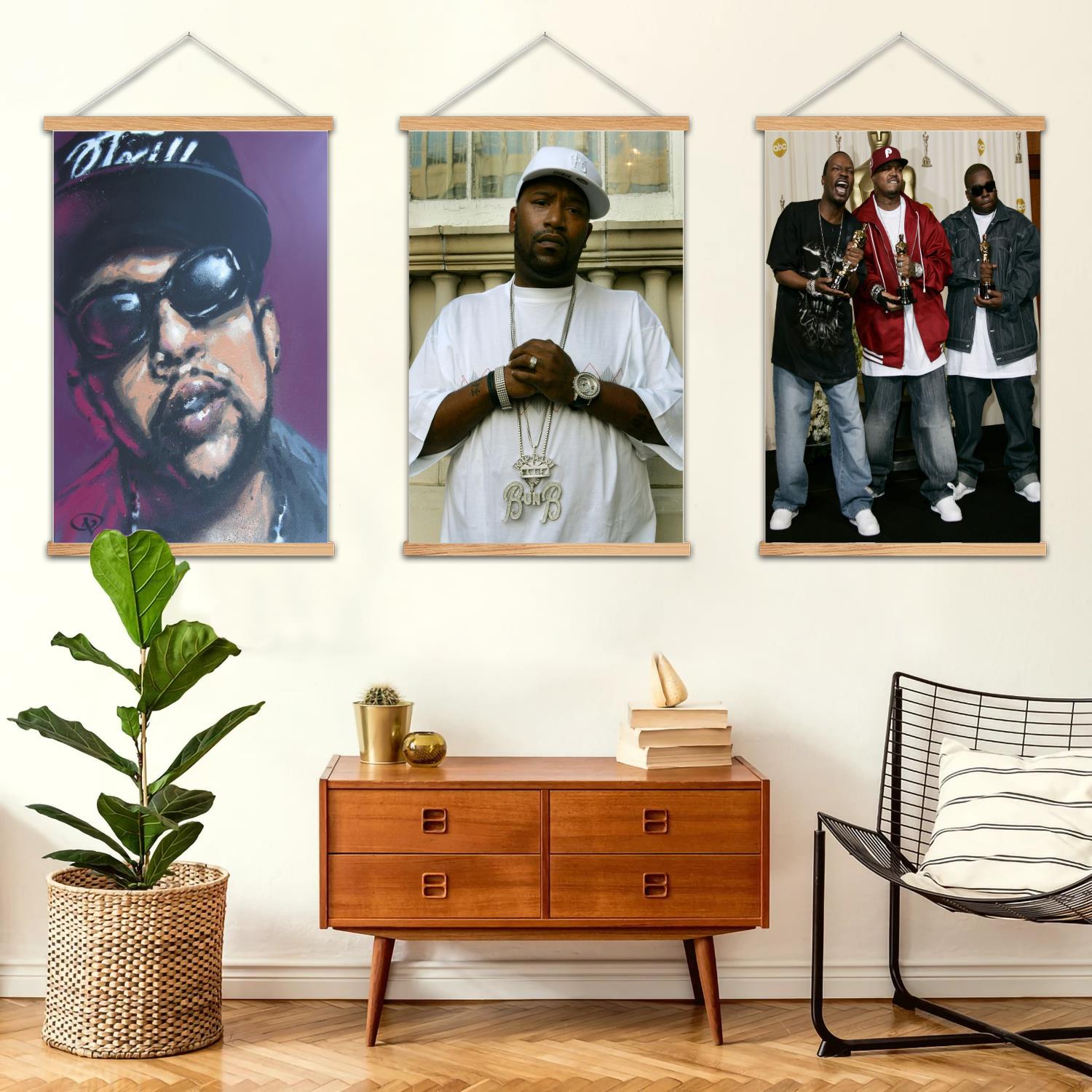Art Print Framed - Ugk مؤطرة جدار اللوحة قماش ملصق
