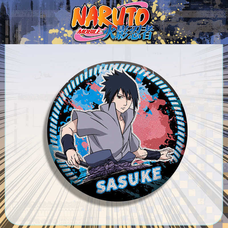 ناروتو ساسوكي كاكاشي شارة فلاش - مراجعة Anime Convention Merchandise وسعره