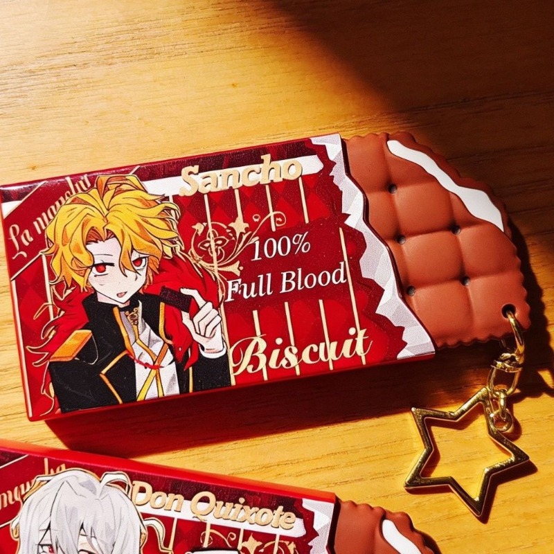 قطعتان من سلسلة مفاتيح حقيبة ا - مراجعة Anime Merchandise Companies وسعره