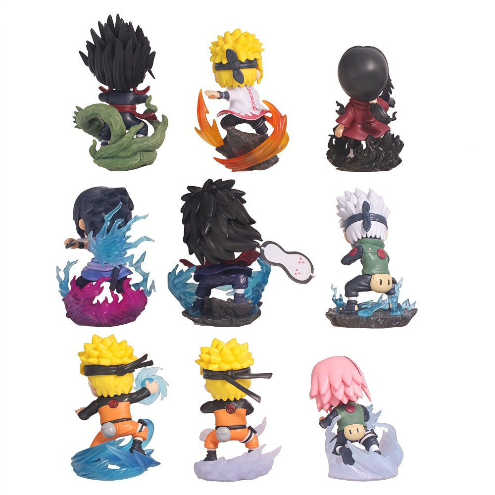 1-9 أنماط من شخصيات ناروتو بنس - مراجعة Anime Merchandise Box Set وسعره