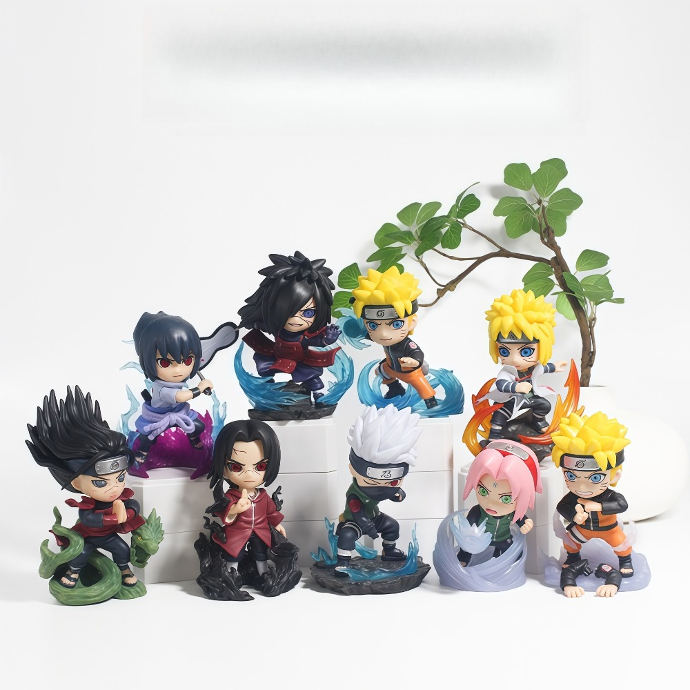 1-9 أنماط من شخصيات ناروتو بنس - مراجعة Anime Merchandise Box Set وسعره