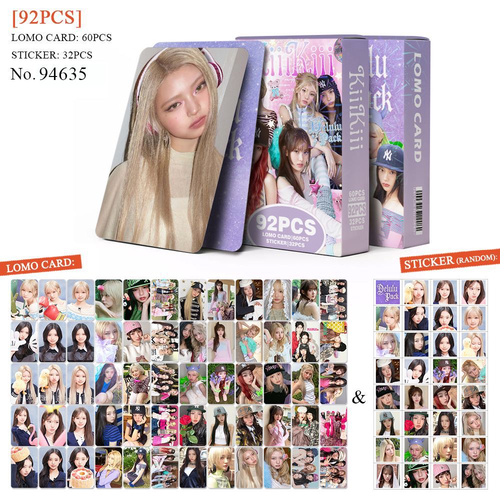92 قطعة من مجموعة بطاقات الصور - مراجعة Sticker Sheet Set وسعره