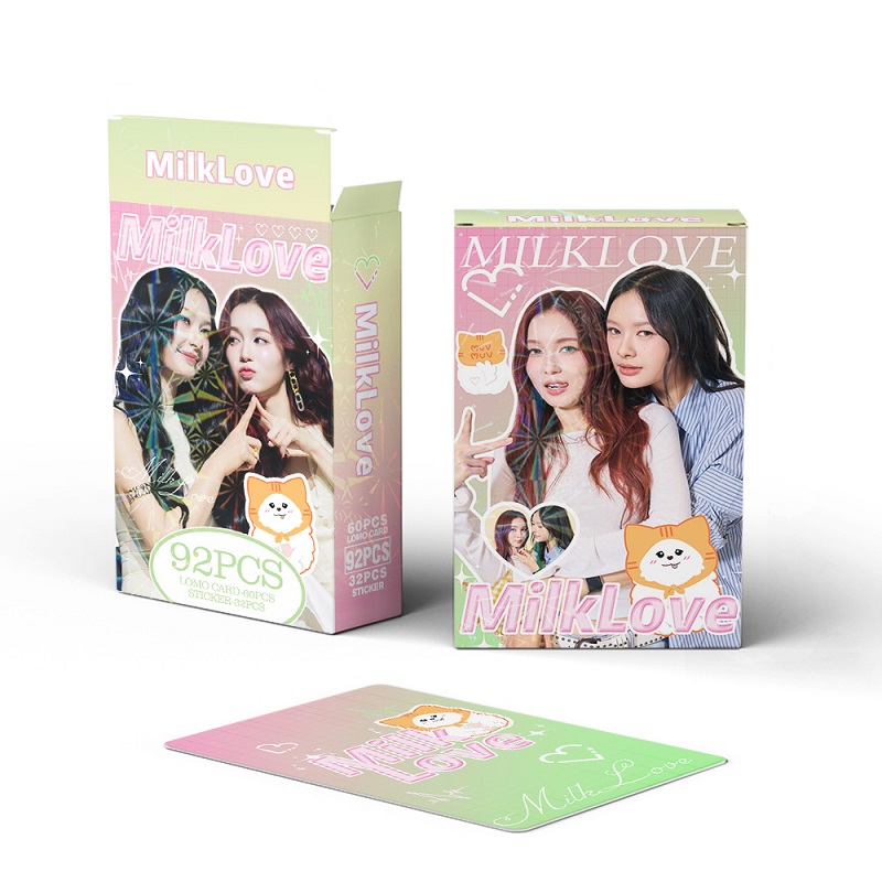 92 قطعة من بطاقات MilkLove الت - مراجعة Sticker Sheet Set وسعره