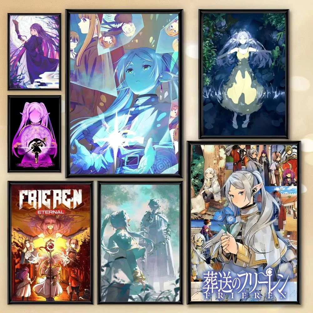 لوحة زيتية بالأرقام بتصميم أنم - مراجعة Frieren Anime Merchandise وسعره