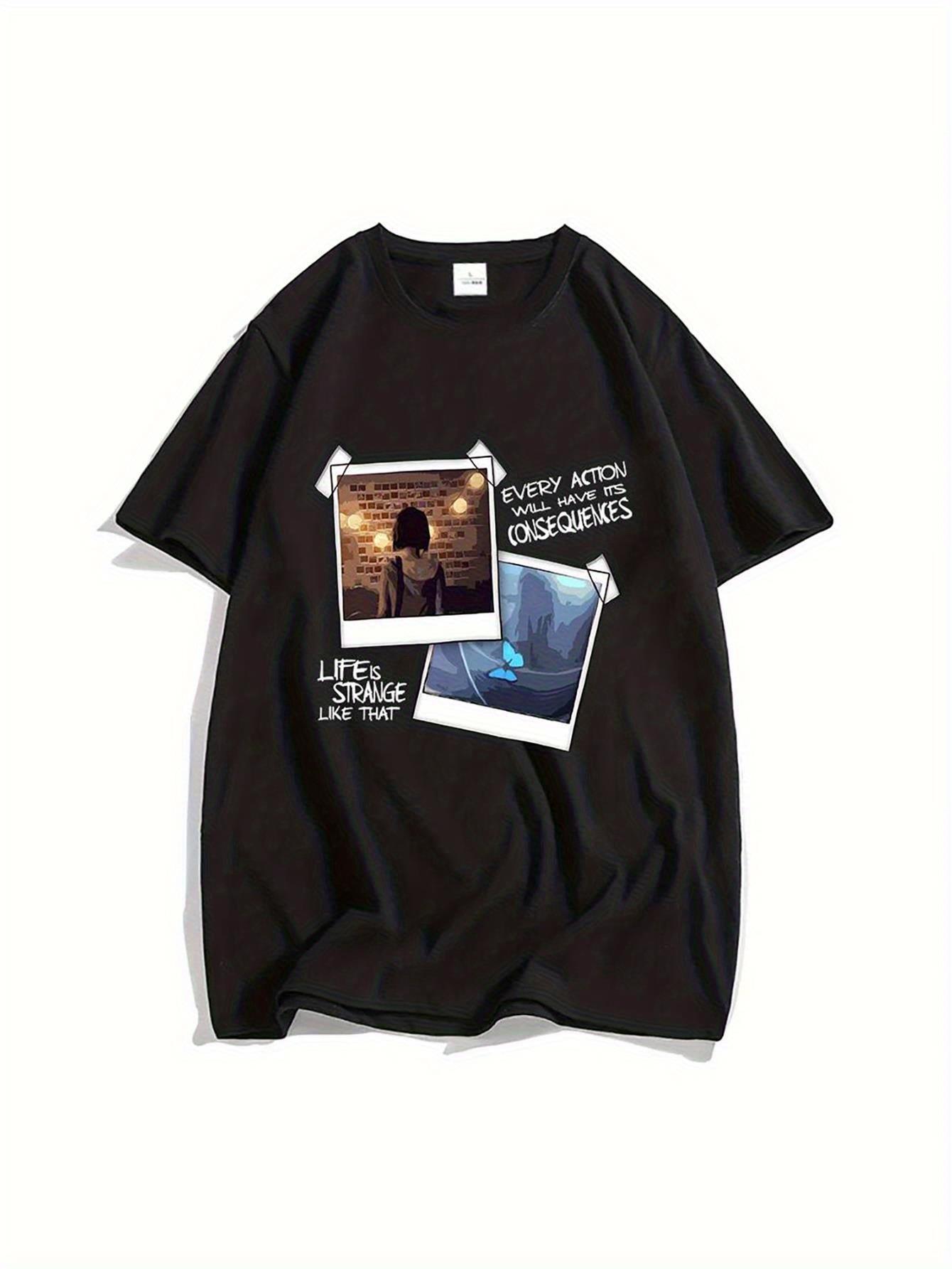 تي شيرت رجالي بتصميم Life Is S - مراجعة Anime Convention Merchandise وسعره
