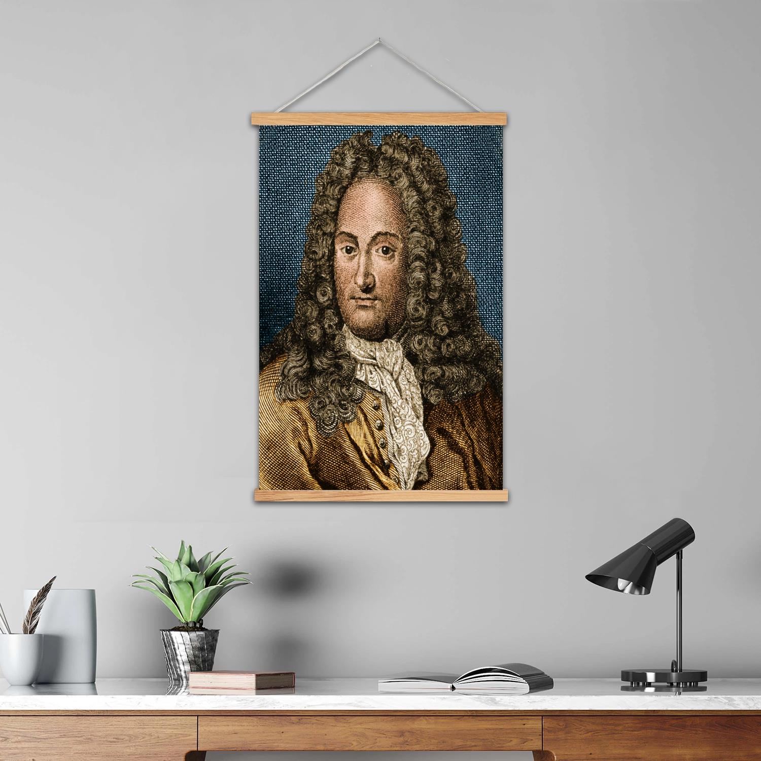 Voltaire مؤطرة جدار اللوحة قما - مراجعة Art Print Framed وسعره