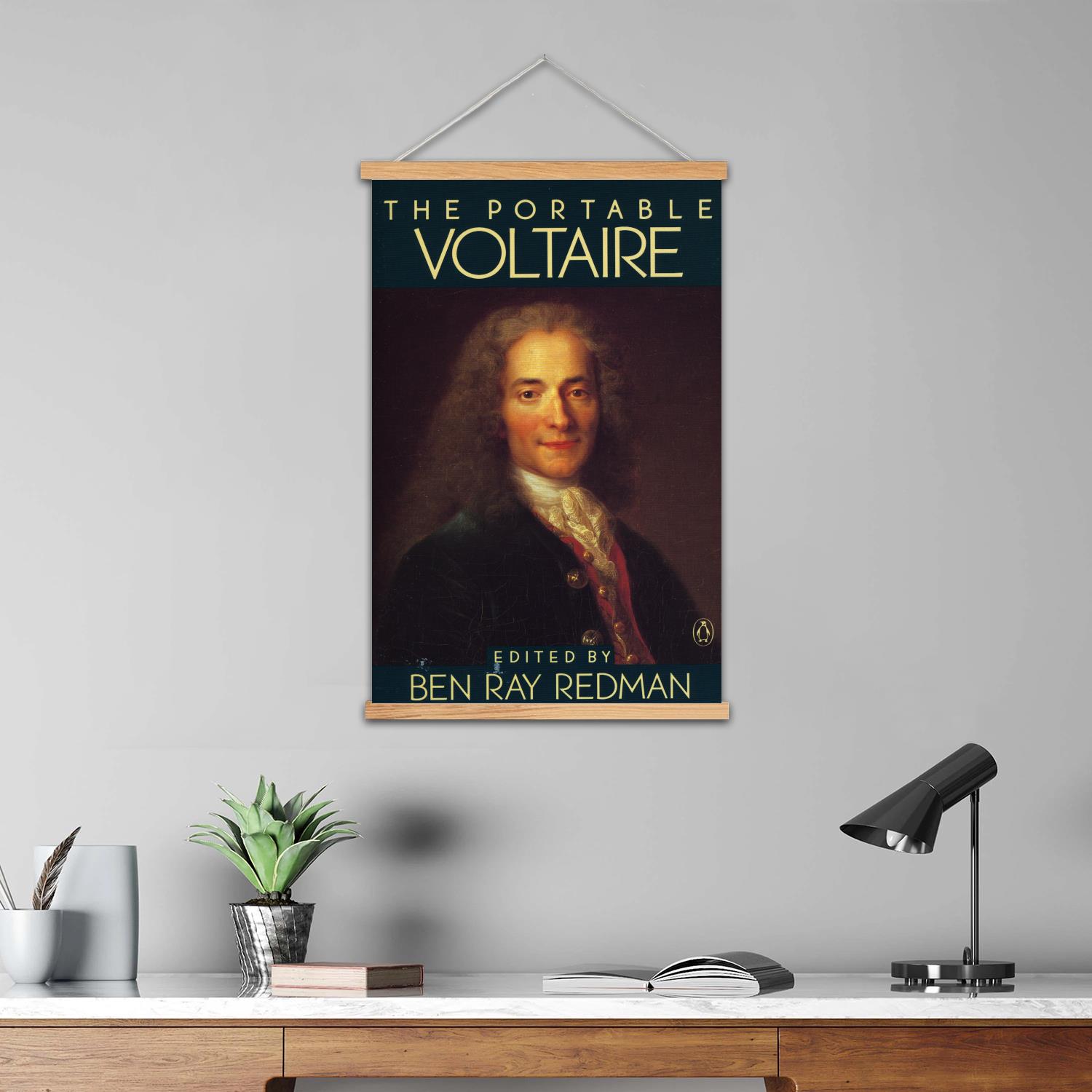Voltaire مؤطرة جدار اللوحة قما - مراجعة Art Print Framed وسعره