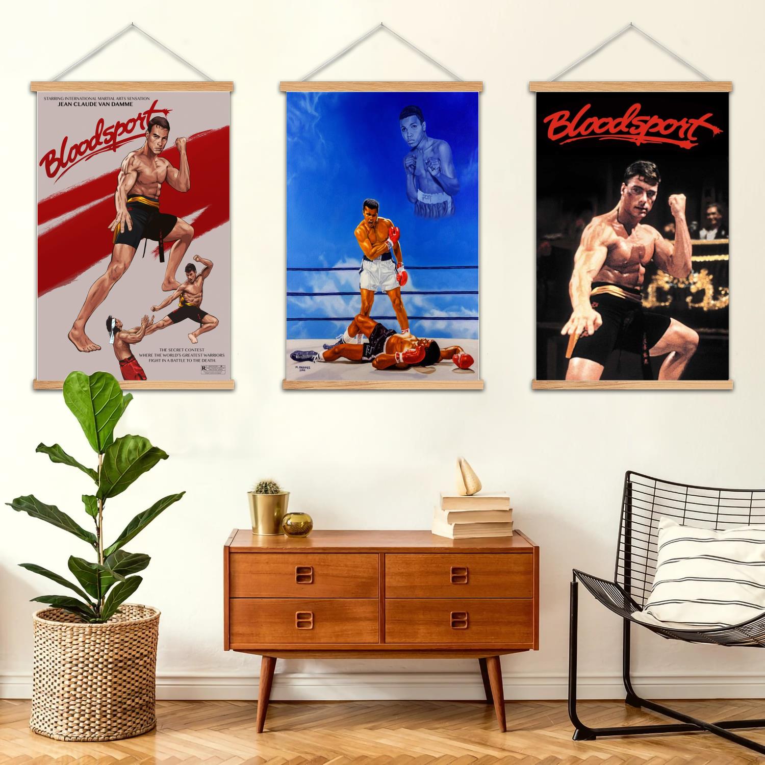 لوحة جدارية مؤطرة من Bloodspor - مراجعة Art Print Framed وسعره