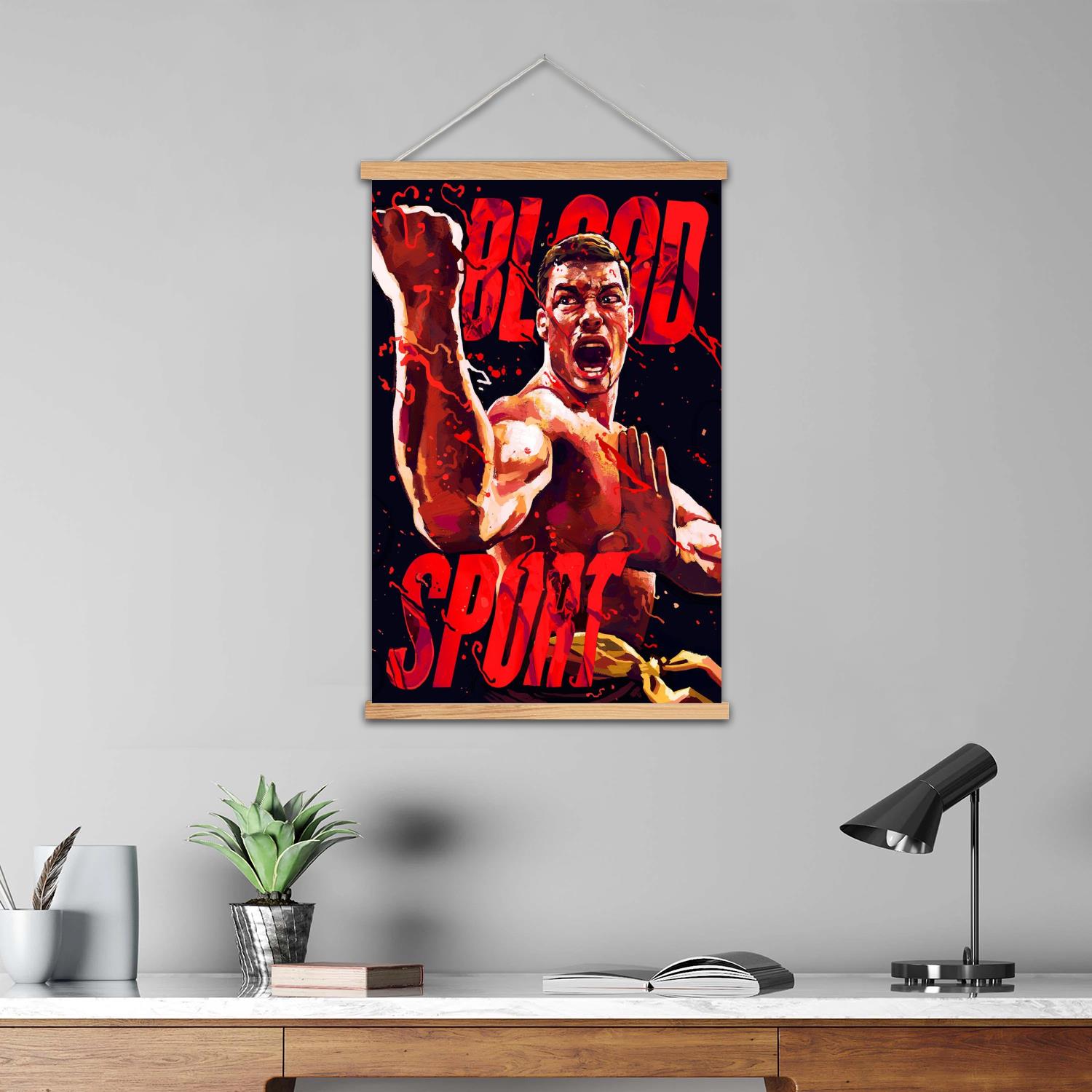 لوحة جدارية مؤطرة من Bloodspor - مراجعة Art Print Framed وسعره