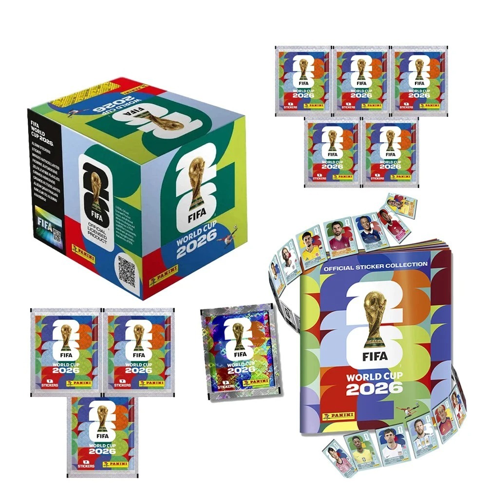 صندوق مجموعة ملصقات كأس العالم - مراجعة Sticker Sheet Set وسعره