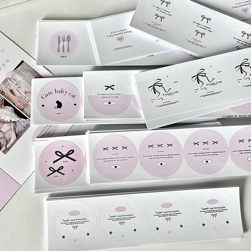 36 قطعة ملصقات للتسمية الكرتون - مراجعة Sticker Sheet Set وسعره