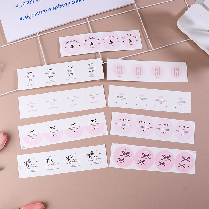 36 قطعة ملصقات للتسمية الكرتون - مراجعة Sticker Sheet Set وسعره